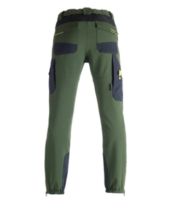 Pantaloni da lavoro dynamic giardiniere verde/nero, tg xl - kapriol