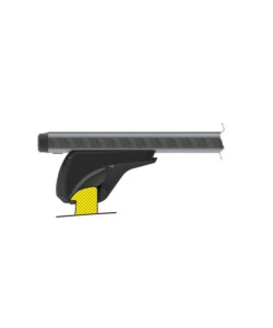 Coppia barre portatutto in alluminio silenzio in-rail - s - 108 cm  n15104