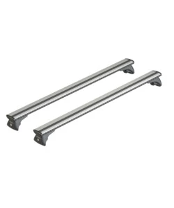 Coppia barre portatutto in alluminio silenzio in-rail - s - 108 cm  n15104