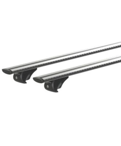 Coppia barre portatutto in alluminio silenzio rail - xl - 140 cm  n15097