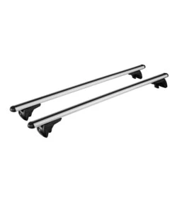 Coppia barre portatutto in alluminio in-rail alu - l - 127 cm  n15056