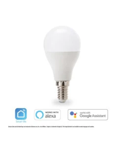 Lampadina "minisfera" smart rgb+cct, 40w e14