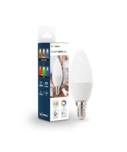 Lampadina 'oliva' smart rgb+cct, 40w e14