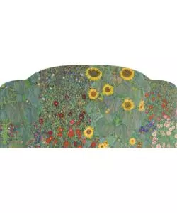 Testiera adesiva "klimt" per letto matrimoniale, 78x165 cm