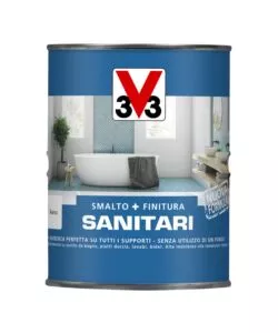 Smalto finitura per sanitari bianca, 500 ml - v33