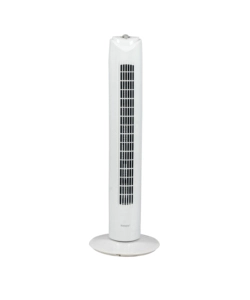 Ventilatore bianco a torretta con timer, 45 w