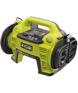 Compressore aria portatile a batteria ryobi 'r18i-0' con accessori 18v solo corpo macchina