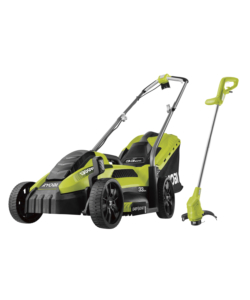 Kit tagliaerba elettrico ryobi 'rlm13e33s' taglio 33cm 1300w+ tagliabordi ryobi 'rlt2925' 25cm 290w