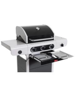 Barbecue a gas 3 fuochi barbecook "siesta 310" con fornello laterale