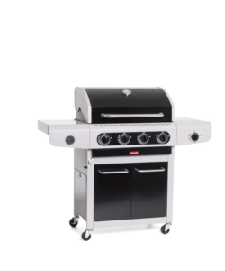 Barbecue a gas barbecook "siesta 412" con fornello laterale, 4 fuochi