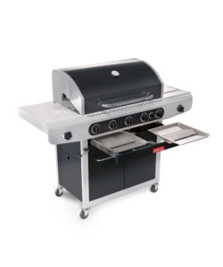 Barbecue a gas 5 fuochi barbecook "siesta 612" con fornello laterale