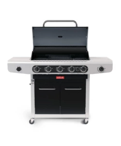 Barbecue a gas 5 fuochi barbecook "siesta 612" con fornello laterale