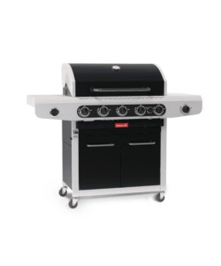 Barbecue a gas 5 fuochi barbecook "siesta 612" con fornello laterale