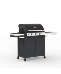 Barbecue a gas con 3 fuochi e telo di copertura in omaggio stella 3201 - barbecook