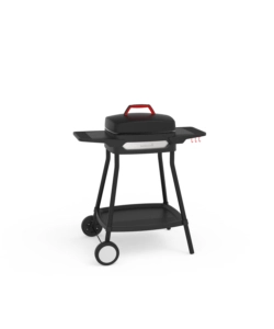 Barbecue elettrico alexia 5111 2000w con ripiani laterali e ruote - barbecook