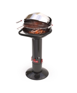 Barbecue a carbonella barbecook "loewy 45" in acciaio nero, 43 cm