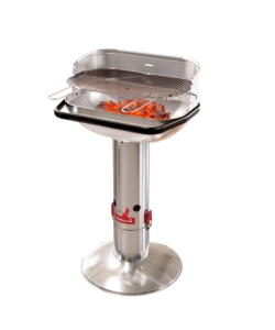 Barbecue a carbonella in acciaio inox loewy 55 - barbecook