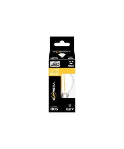 Lampadina led "sferetta" luce calda, 60w e27