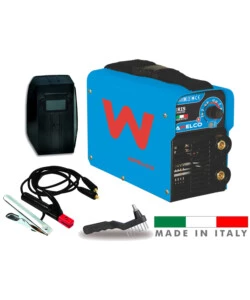 Saldatrice awelco 'inverter' 130 amp mma ad elettrodo rivestito iris 150 -