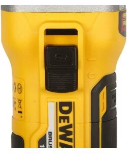 Smerigliatrice brushless a batteria dewalt dcg405pc con valigetta e due batterie da 18v 5.0 ah