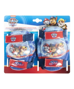 Kit di protezione bici "paw patrol boy" con due gomitiere e due ginocchiere