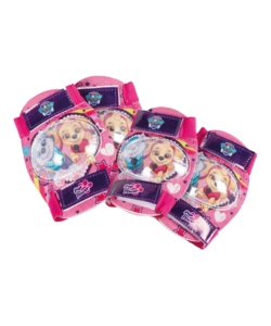 Kit di protezione 'paw patrol boy girl' con 2 gomitiere e 2 ginocchiere