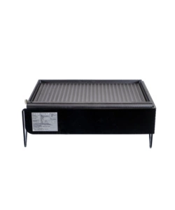 Barbecue a gas da appoggio mini nero, 62x42x22 cm - arnold