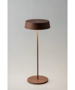 LUME LED PORTATILE 'COCKTAIL' CORTEN 29,5 X 12 CM, 2.2 W