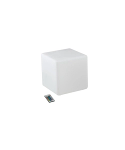 Lume da giardino led 'geco' bianco 30x30x30 cm, 4w