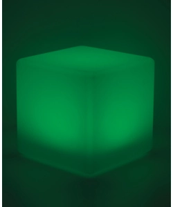 Lume da giardino solare led "geco" bianco 40x40x40 cm, 1.5 w