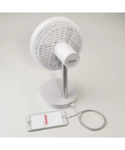 Ventilatore da tavolo con batteria ricaricabile e wifi - bimar vd200