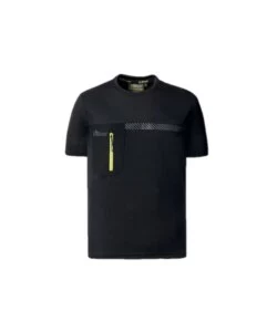 T-shirt da lavoro cristal black carbon u-power - taglia l