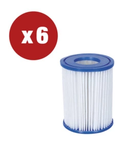 Offerta 6 pezzi filtro a cartuccia i per pompe da 1.249 lt/ora - 58093