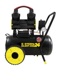 Compressore aria silenziato system+ 24l 1,5hp - cod. sy080