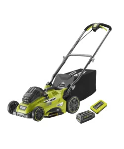 Tagliaerba a batteria trazionato ryobi 'rlm36x41h50pg' taglio 40 cm 36v, batteria 5.0 ah inclusa