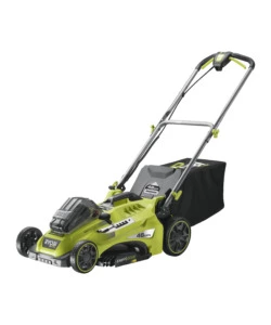 Tagliaerba a batteria trazionato ryobi 'rlm36x46h50pg' taglio 46 cm 36v, batteria 5.0 ah inclusa