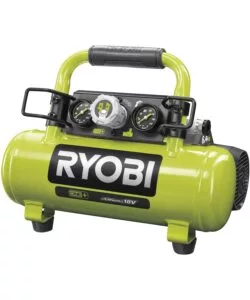 Compressore aria portatile a batteria ryobi 'r18ac-0' 3,8l 18v solo corpo macchina