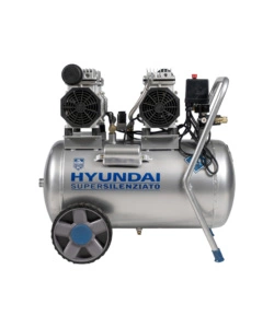 Compressore aria silenziato hyundai 50l 3hp