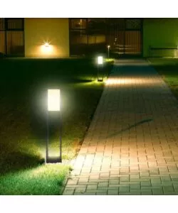 Paletto per esterno led 3000k, 10w