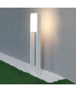 Paletto led per esterno bianco 3000k, 10w