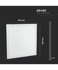 Pannello led 60x60 cm 6400k, 40w