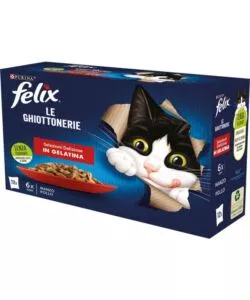 Felix le ghiottonerie manzo e pollo, 12x85 gr