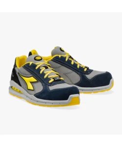 Diadora scarpa da lavoro antinfortunistica run net airbox low s1p src, blu tg.40