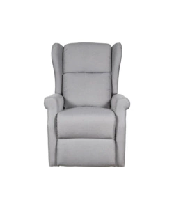 Poltrona con recliner elettrico bellahome "berg" tessuto grigio, 72,5x94x109 cm