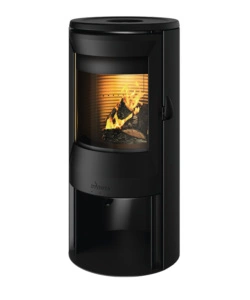 Stufa a legna invicta 'neosen s' nero 8,8 kw