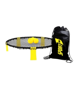 Trampolino a rete per bambini bounching net set, diametro 90 cm