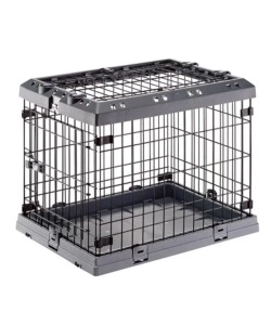 Gabbia box  per cani pieghevole 'superior 75', 77x51x55 cm - ferplast