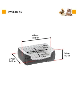 Cuccia per cani e gatti sweetie 45 - ferplast