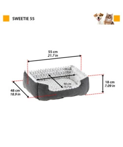 Cuccia per cani e gatti sweetie 55 - ferplast