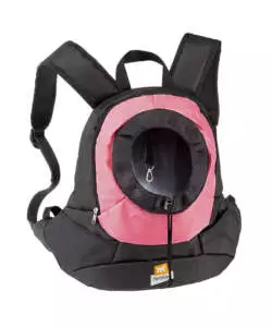 Zainetto per cani 'kangoo' rosa, 37x16x36,5 cm - ferplast